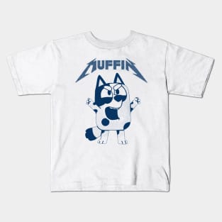 Muffin Bluey Metal Kids T-Shirt